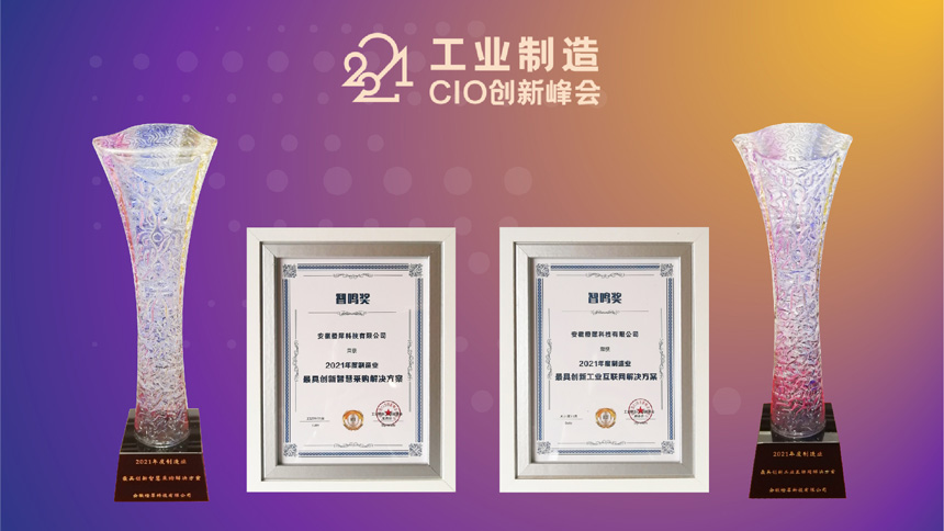 CIO创新峰会荣获双项大奖